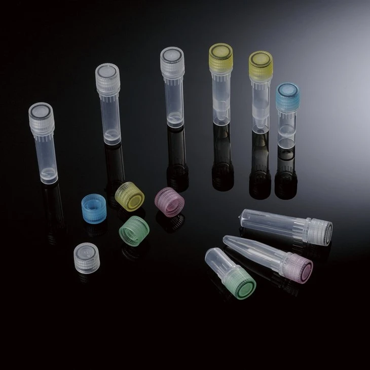 0.5ml 1.5ml 2.0ml External Thread Sterile Rnase & Dnase Free Cryovials