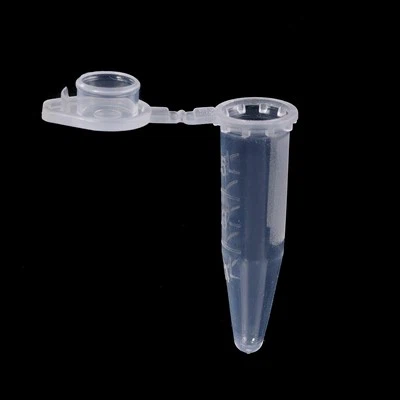 0.5ml, 1.5ml, 2.0ml, Autoclavable DNA & RNA Free Micro Centrifuge Tabung dengan Daerah Menulis