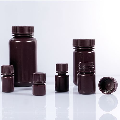 Biologix High Quality HDPE Brown Color Reagent Bottles