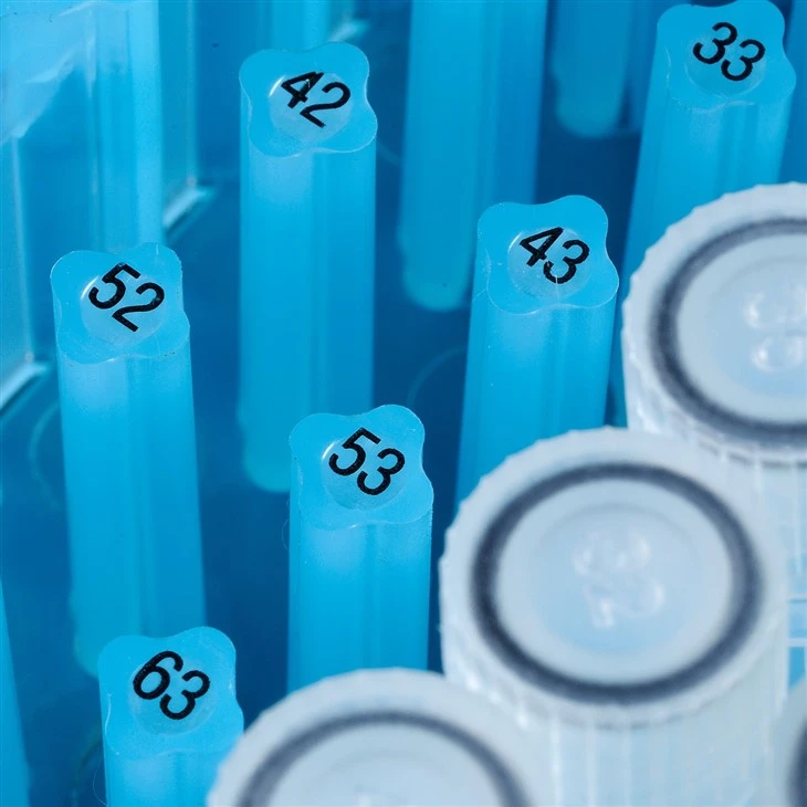 81 Well PC PP Plastic Cryobox Freezing Tube Cryogenic Storage