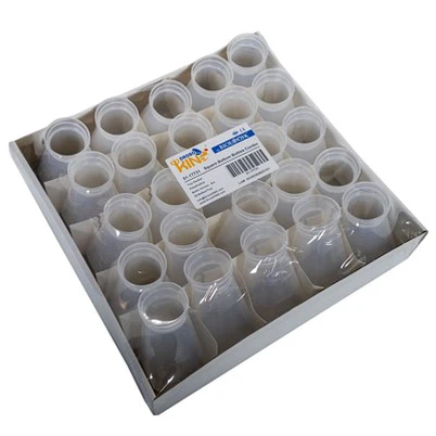 Paket Baki Botol Drosophila-Botol Drosophila, Lebar, Polistiren, Baki (500)