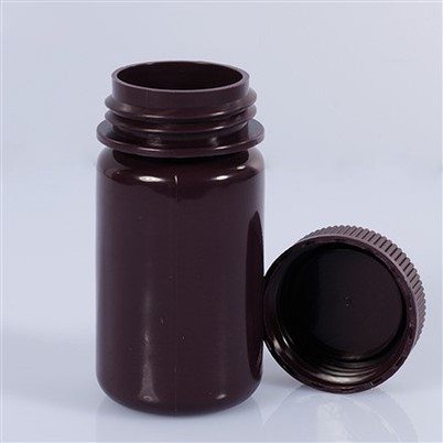 Botol Reagen HDPE-Warna Coklat, Steril