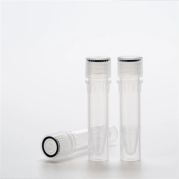0.5ml 1.5ml 2.0ml External Thread Sterile RNAse & DNAse Free Cryovials